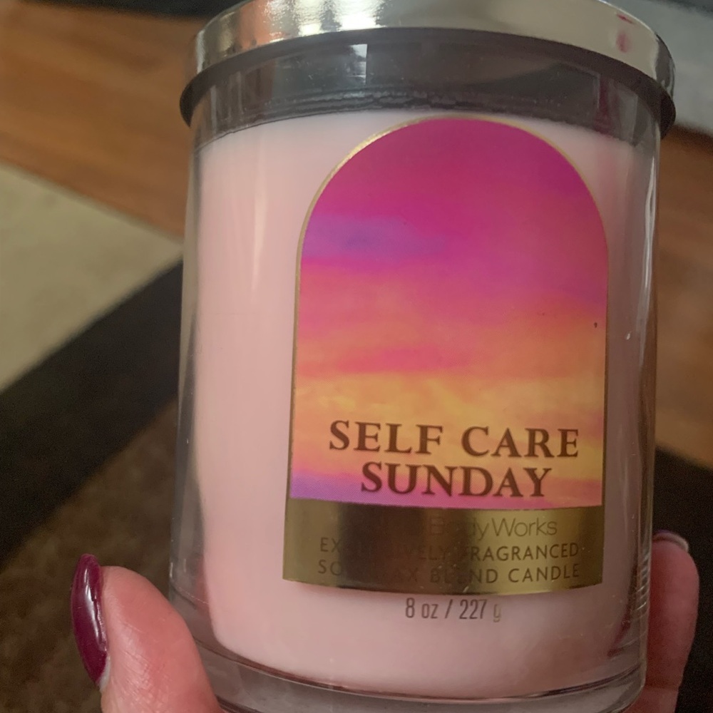 Bath & Body Works Pink Spa Candle